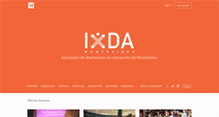 Desktop Screenshot of ixdamontevideo.com