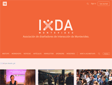 Tablet Screenshot of ixdamontevideo.com